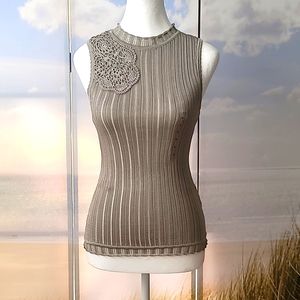 Guess Sleeveless Turtleneck Sweater